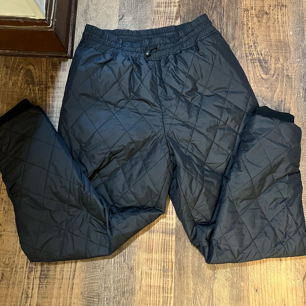 H&M Quilted Warm Down Jogger Pants